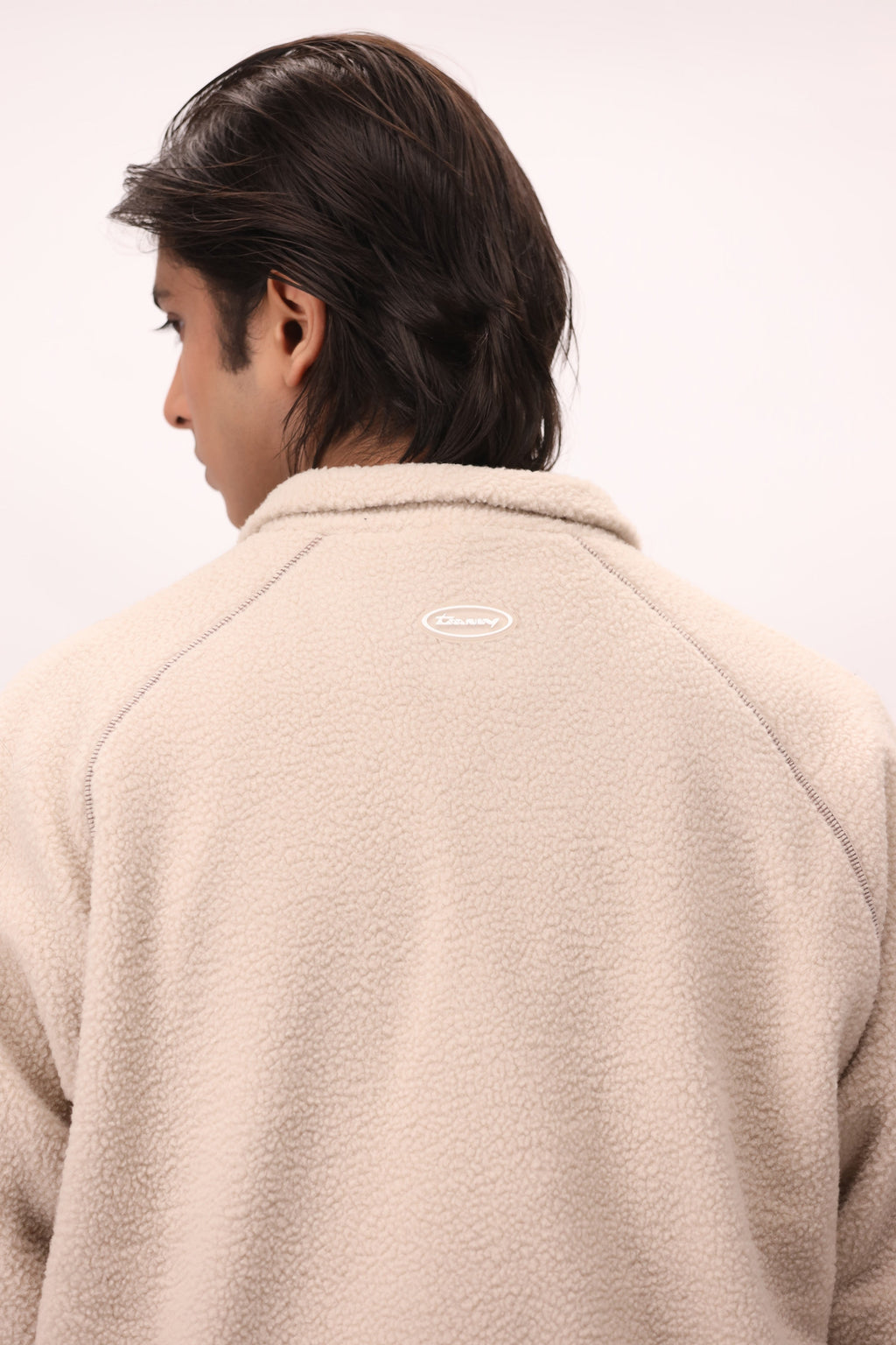 Sherpa Mock Neck ¼-Zip – Sand